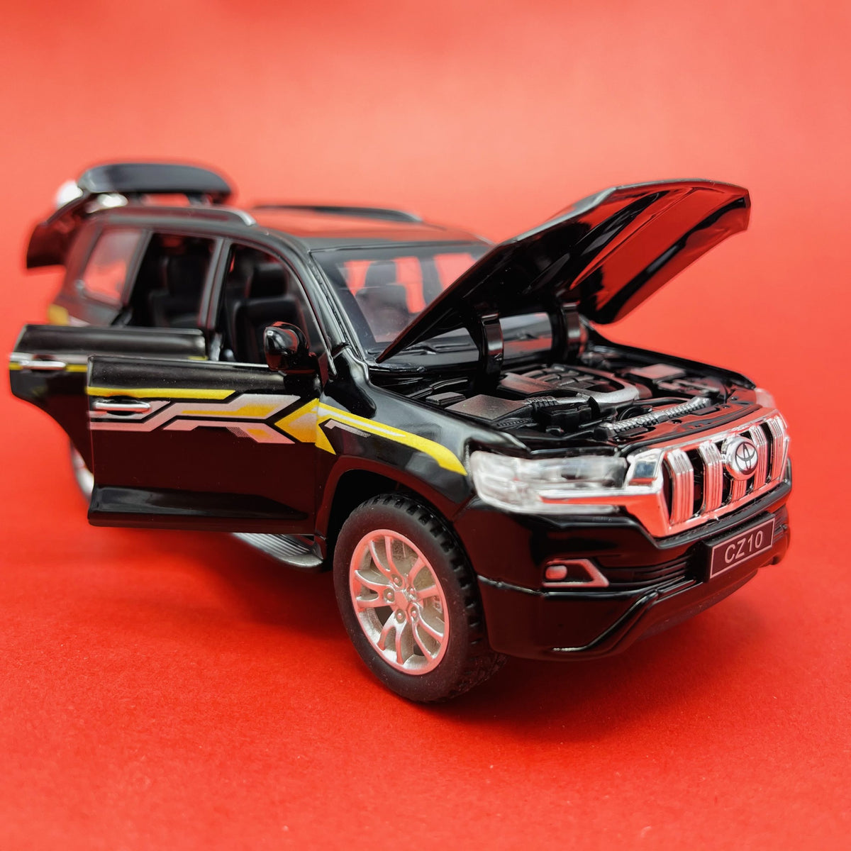 Die-cast Metal Body Land Cruiser Prado