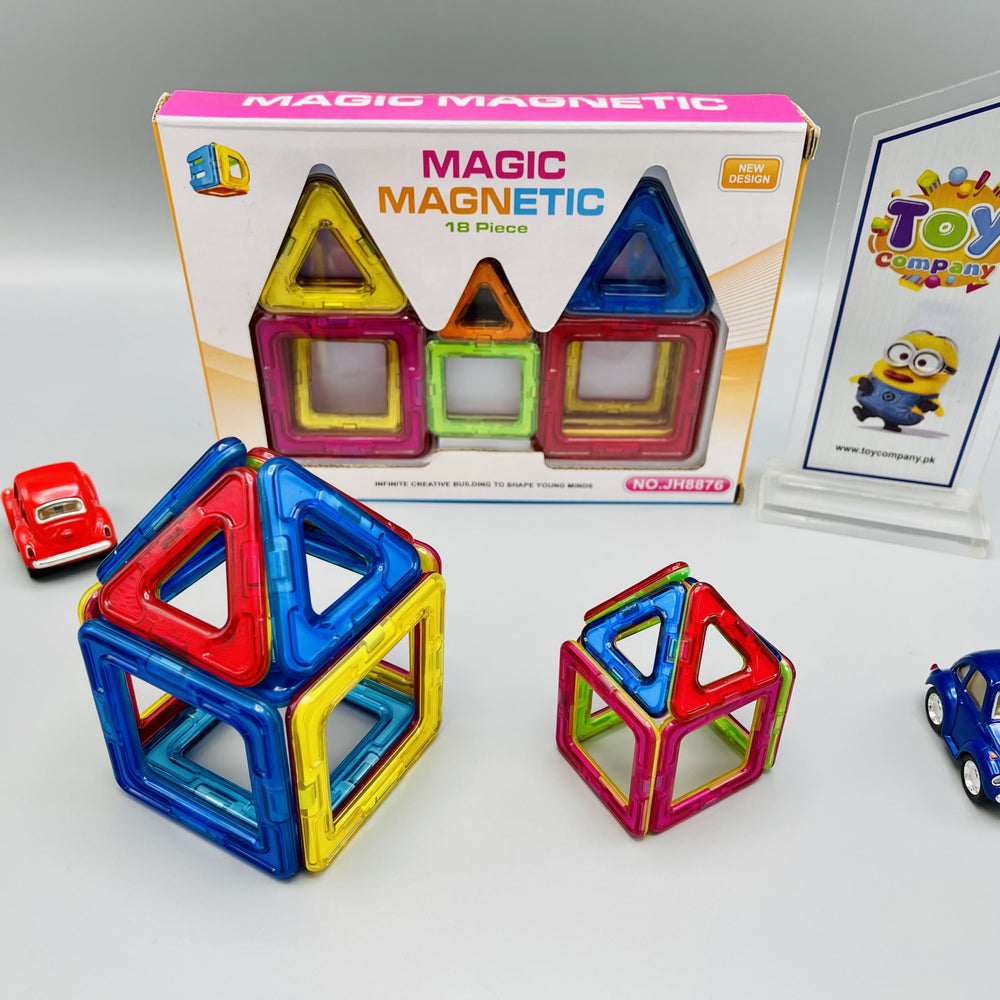 DIY 3D Magic Magnetic 18Pcs Set