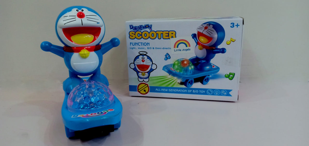 Doraemon on Skate Board