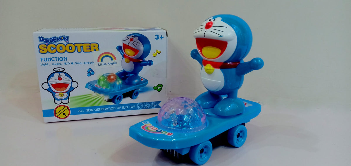 Doraemon on Skate Board