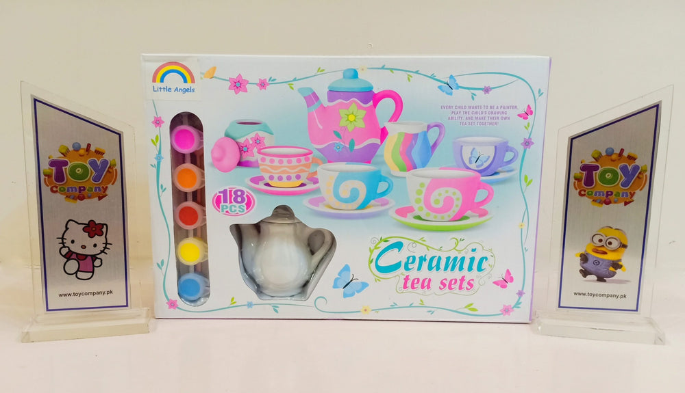 Paint A Tea Set (Ceramic Teat Set for Kids)