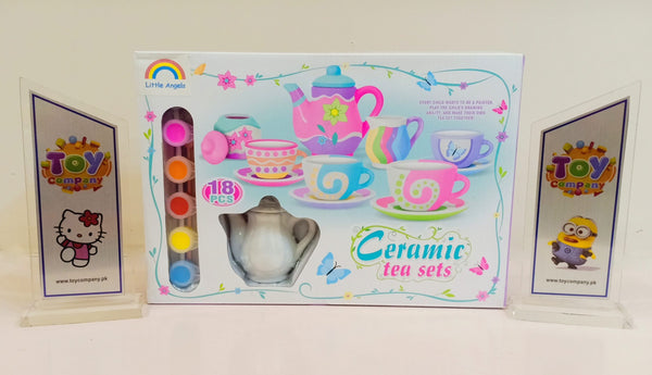 Paint A Tea Set (Ceramic Teat Set for Kids)