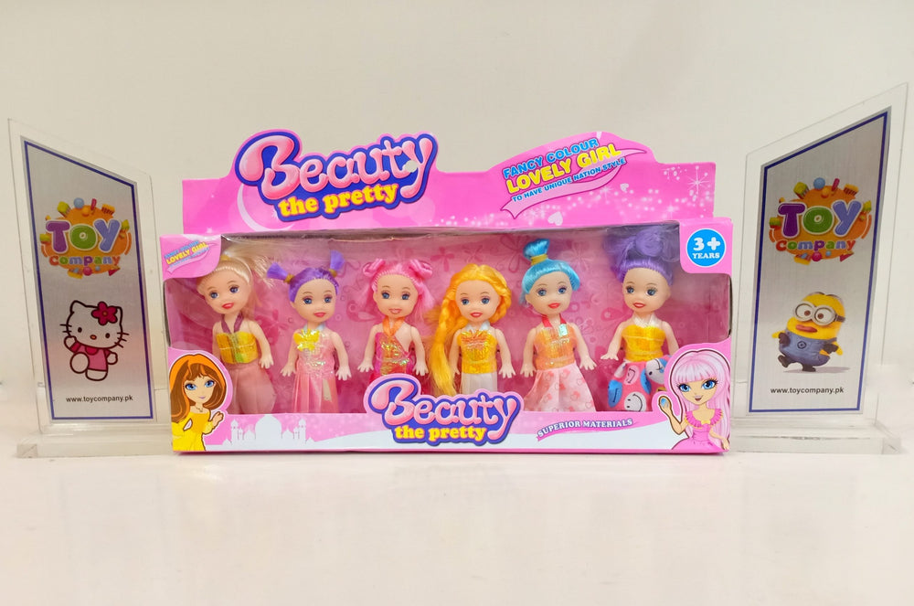 The Pretty Princess Doll Collection Set of 6