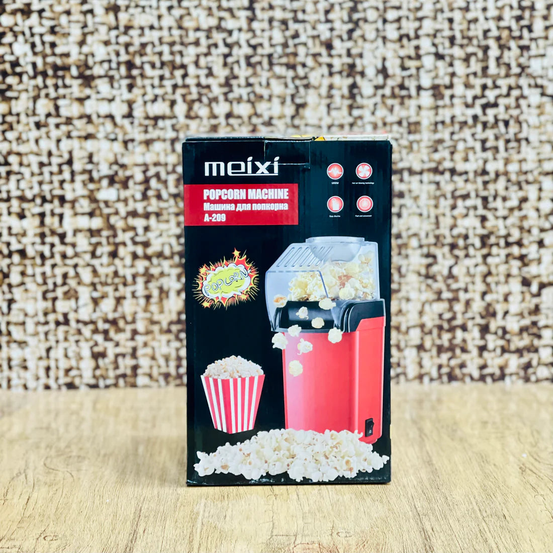 Realistic Electric Mini Popcorn Maker Machine