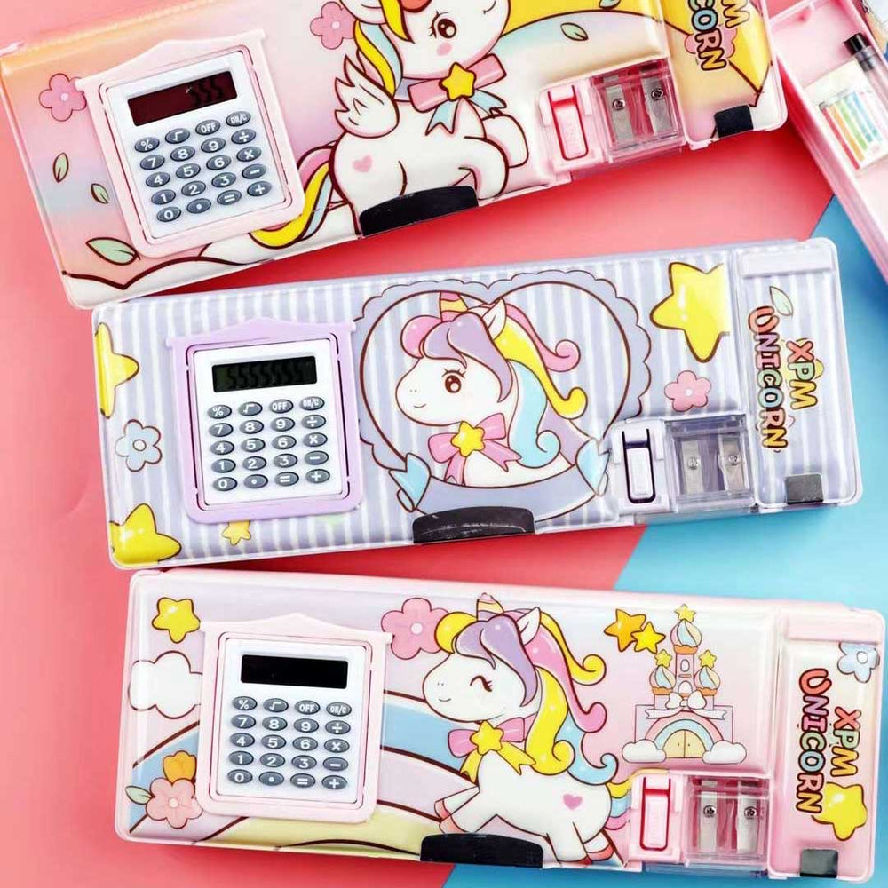 Unicorn Geometry Box With Calculator