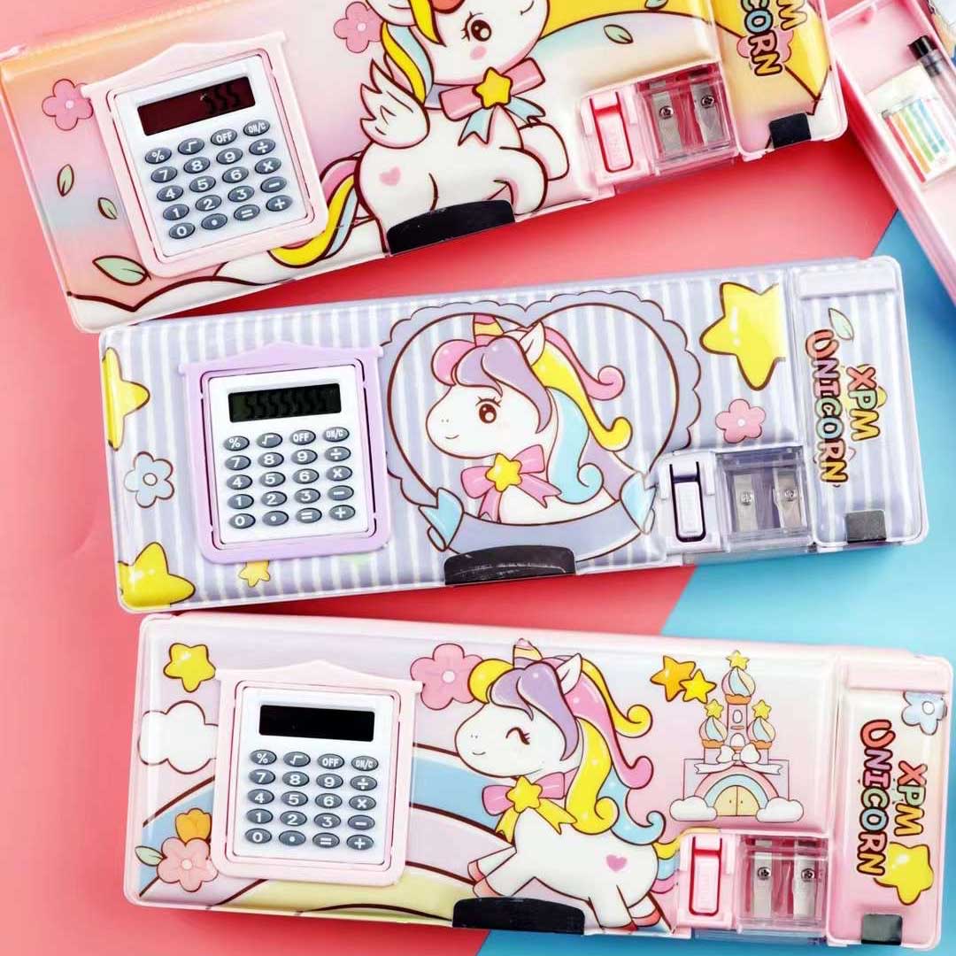 Unicorn Geometry Box With Calculator