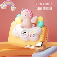 Kids Dream Unicorn Colorful Bubble Camera
