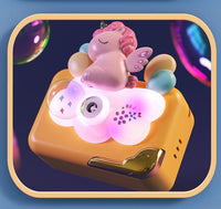 Kids Dream Unicorn Colorful Bubble Camera