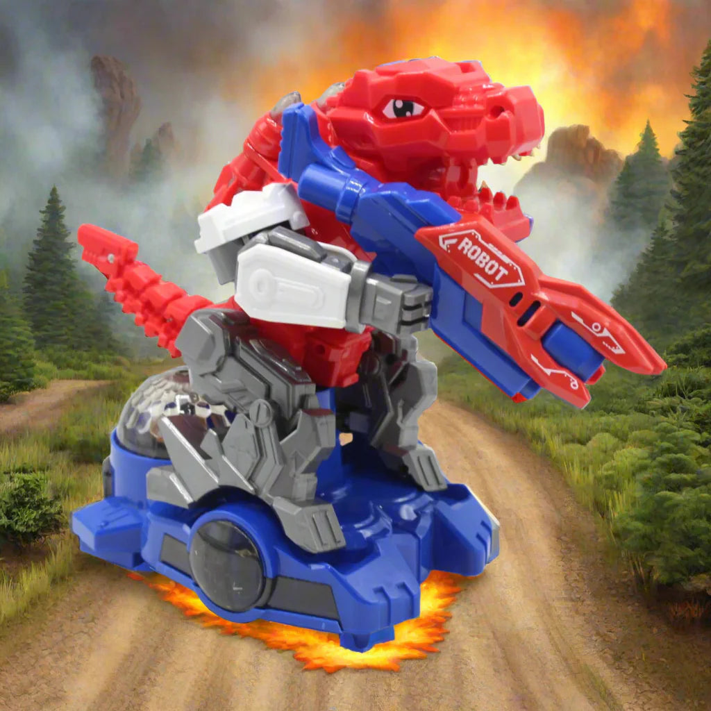 Electric Spray Dinosaur With Light & Sound