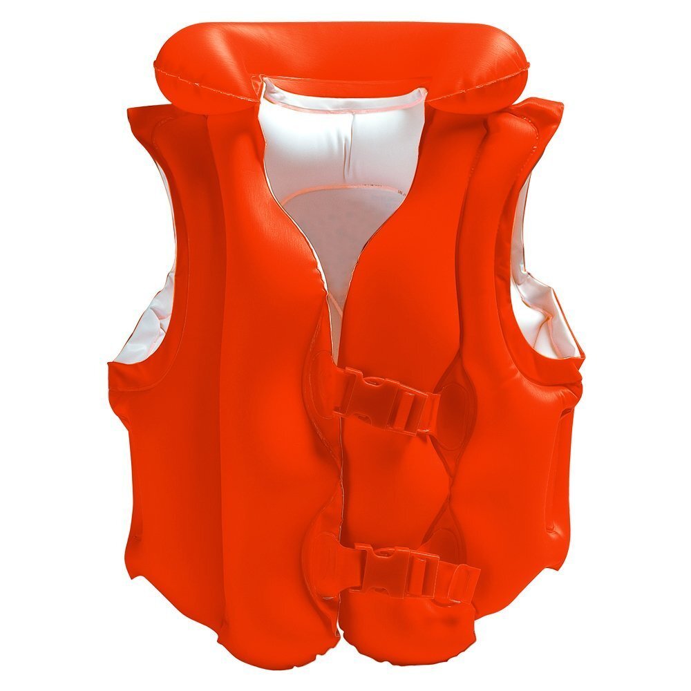 Intex Deluxe Inflate Swimming Vest - Red