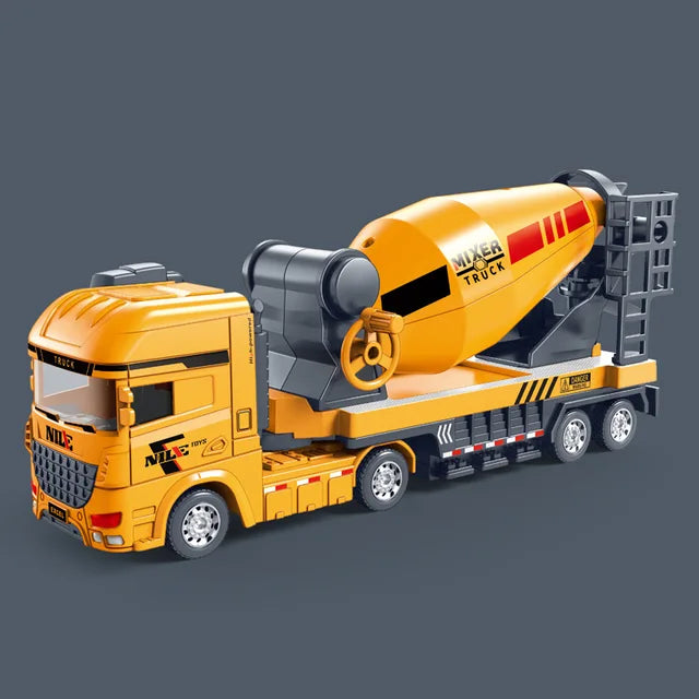 1Pc Friction Movable Engineering Truck - Assortment