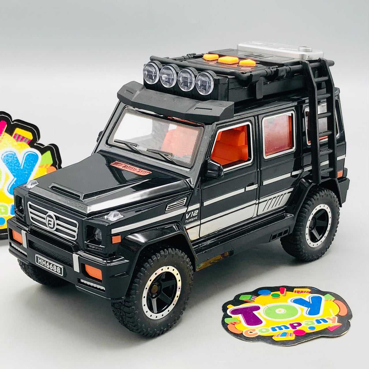 ABS Inertial Brabus Model Car - 1Pc