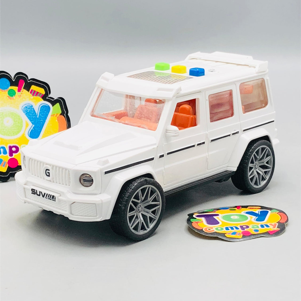1Pc ABS Inertial G Wagon Model With Light & Sound