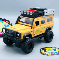 1Pc ABS Inertial Land Rover Defender Model With Light & Sound