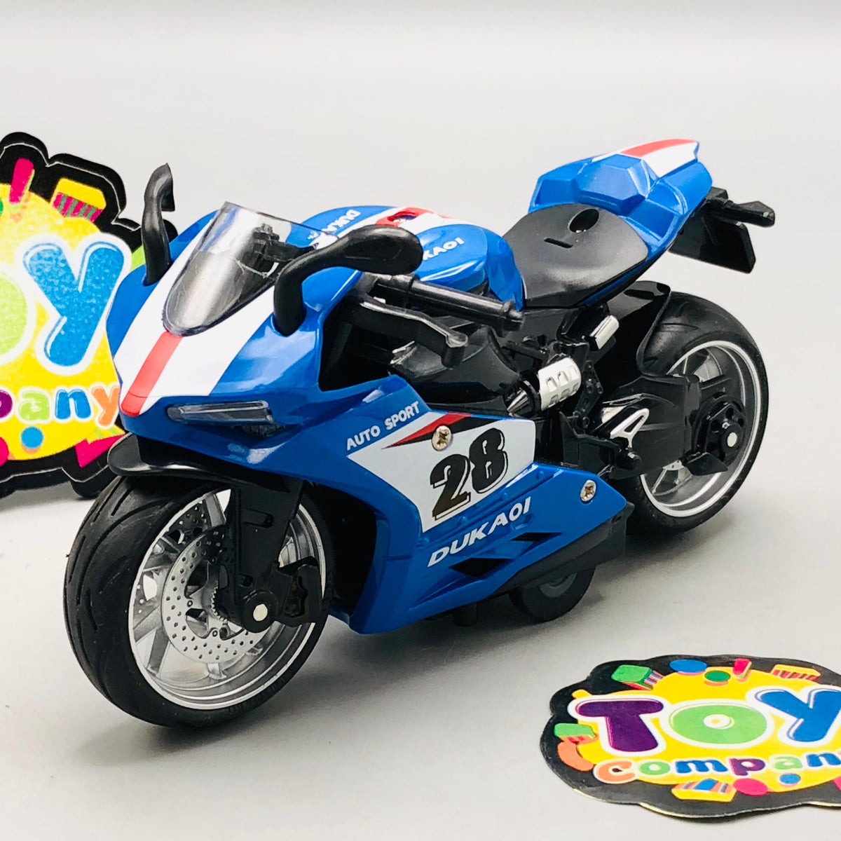1:12 ABS Inertial Mini Model Bike - 1Pc