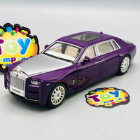 ABS Inertial Rolls Royce Phantom VIII Generation Model Car - 1Pc