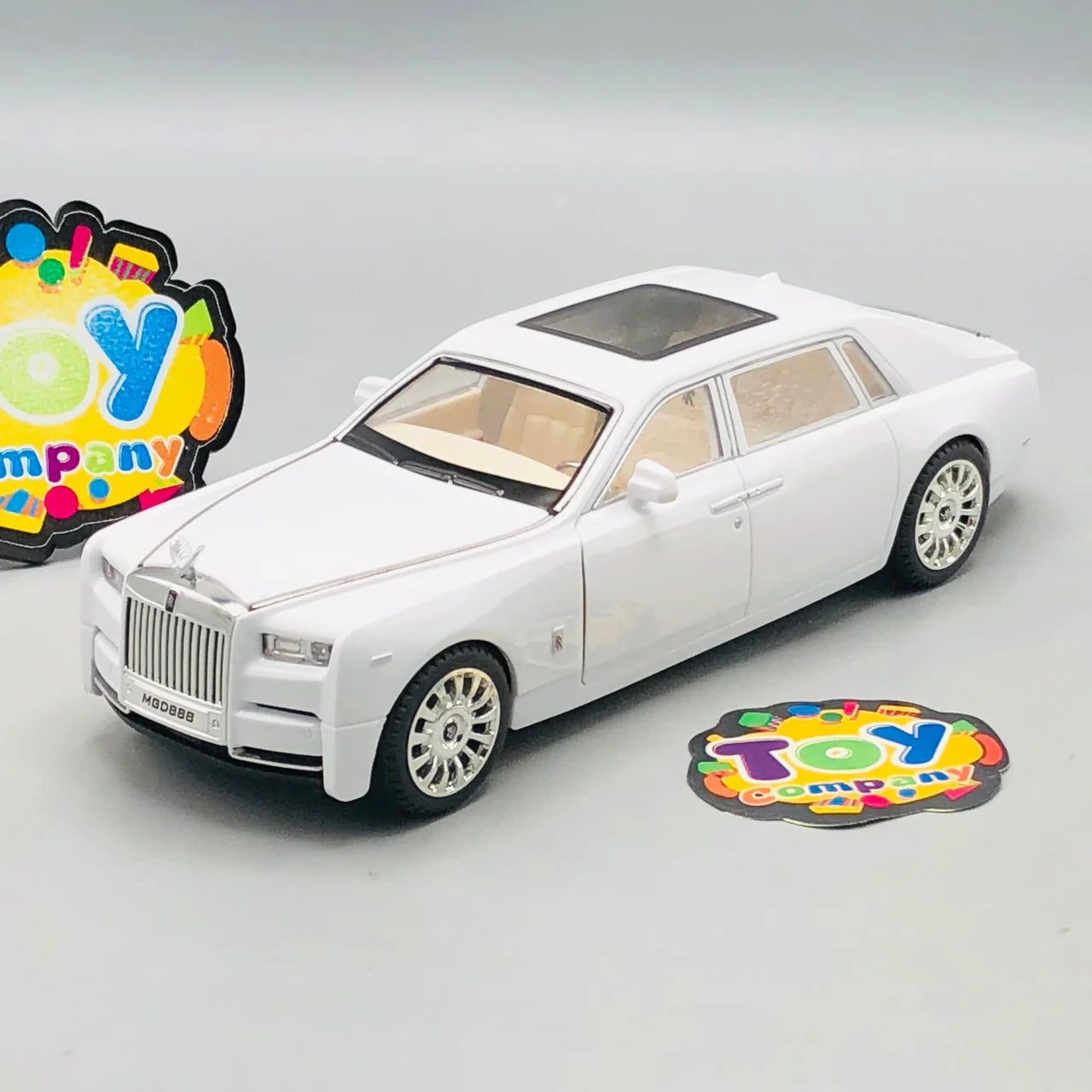 ABS Inertial Rolls Royce Model Car - 1Pc