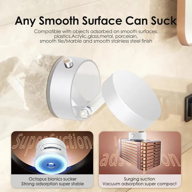 Innovative Design Vacuum Suction Phone Holder