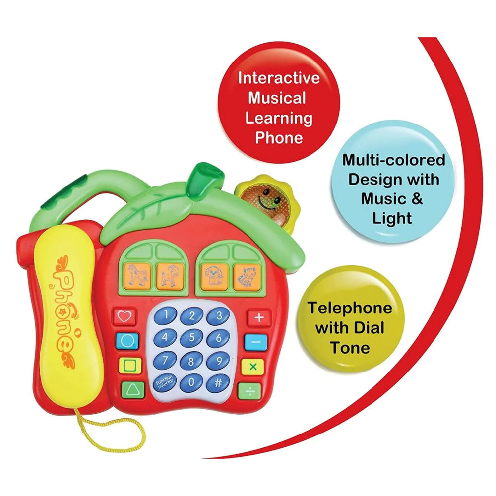 Cartoon Musical&Flashing Phone
