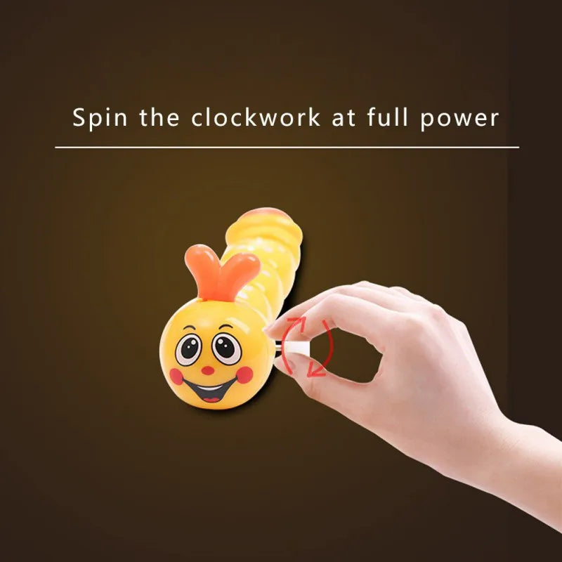 1Pc Wind-up Twisty Worm Toy