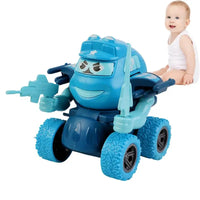 Inertial Transformer Robot Car - 1Pc