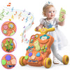 Multi-functional Baby Puzzle Activity Walker - Red