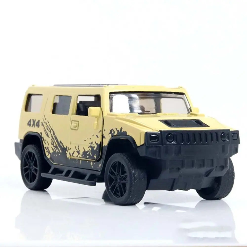 1:43 Diecast Metal Pullback Jeep - Assortment