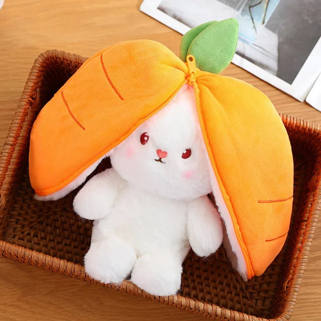 7* Inches Easter Plush Bunny With Zipper