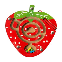 Wooden Magnetic Pen Driving Beads Game