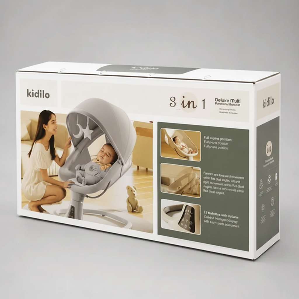 Kidilo 3in1 Multi-functional Baby Bassinet