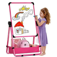 Thumbnail for Children's Folding Easel Double-Sided Art Board