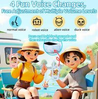 2Pcs Rechargeable Kids Video Walkie Talkie