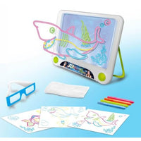 Kids 3D Light-up Drawing Magic Board