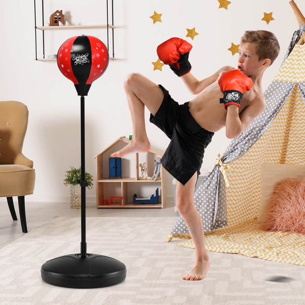 Kids Adjustable Height Boxing Stand