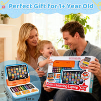 Kids 2in1 Alphabet & Words Learning Laptop