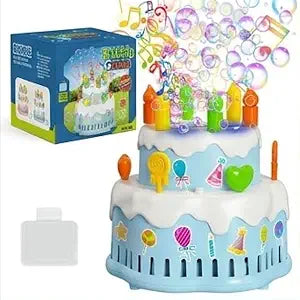 Kids Birthday Cake Bubble Game With Light & Sound 