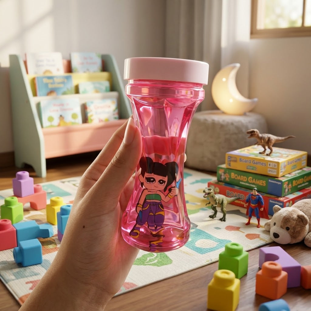 1Pc Kids Crystal Slime Mud Bottle