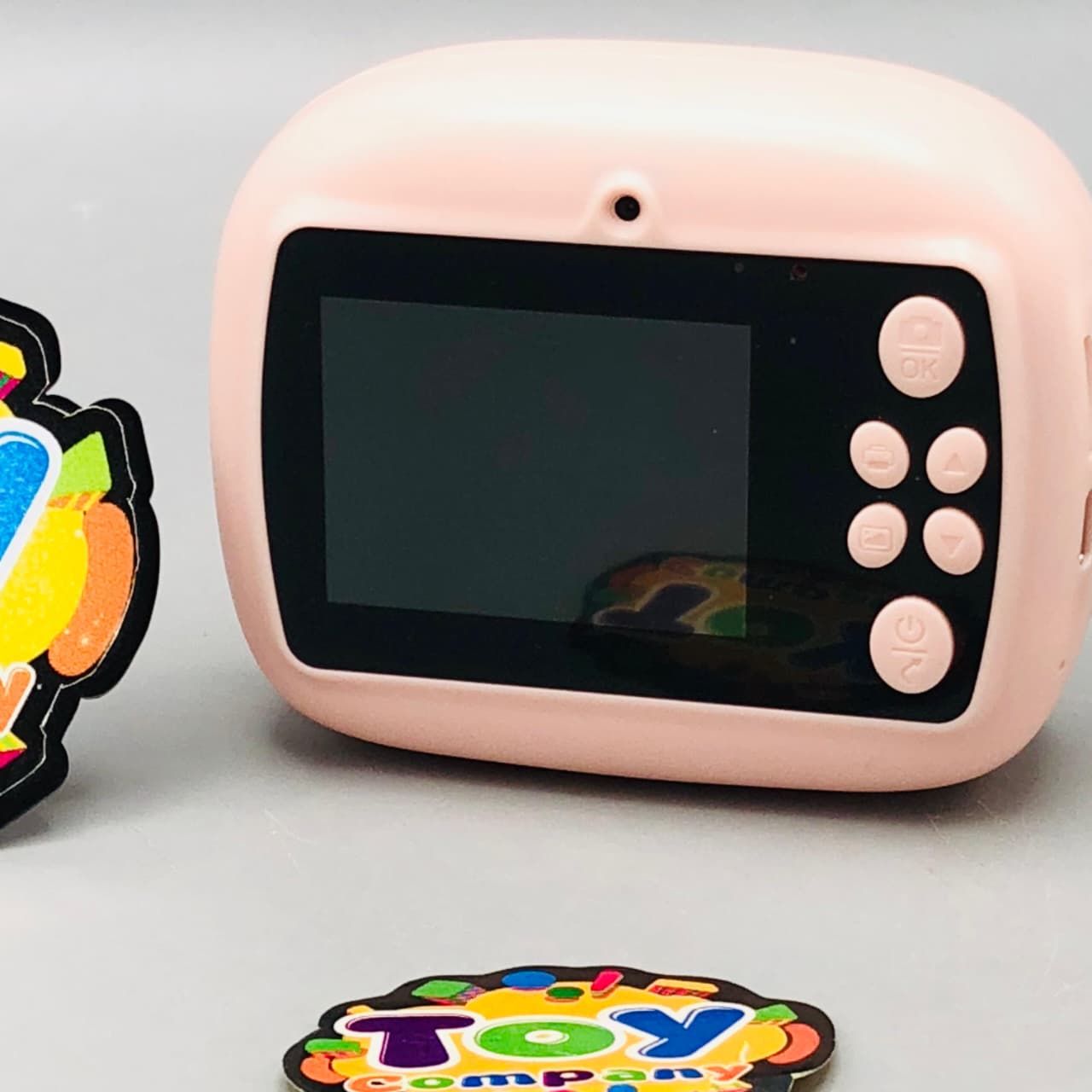 Kids Cute Panda Themed Instant Digital Print Camera - Pink