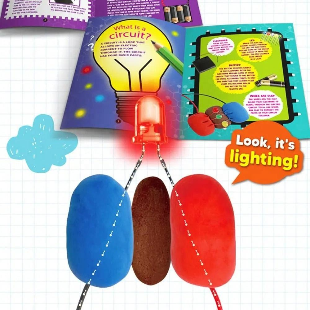 Kids DIY Science Circuit Dough Kit
