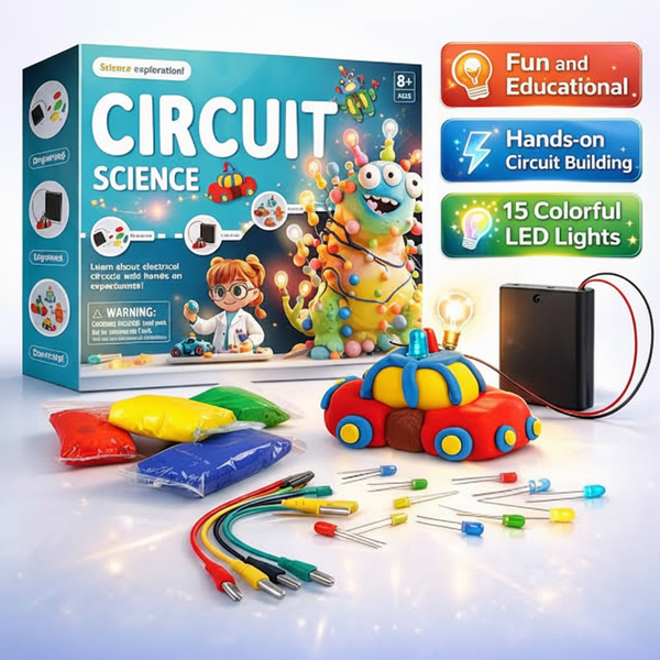 Kids DIY Science Circuit Dough Kit