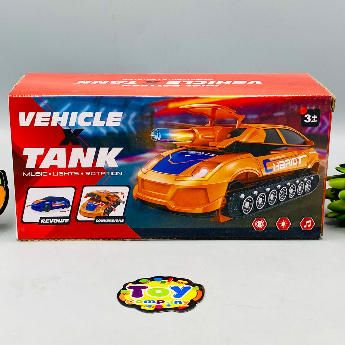 Kids Deform Car With Light & Music 