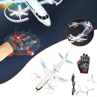 2.4GHz Kinetic Sensing Glove Control Flying Airplane