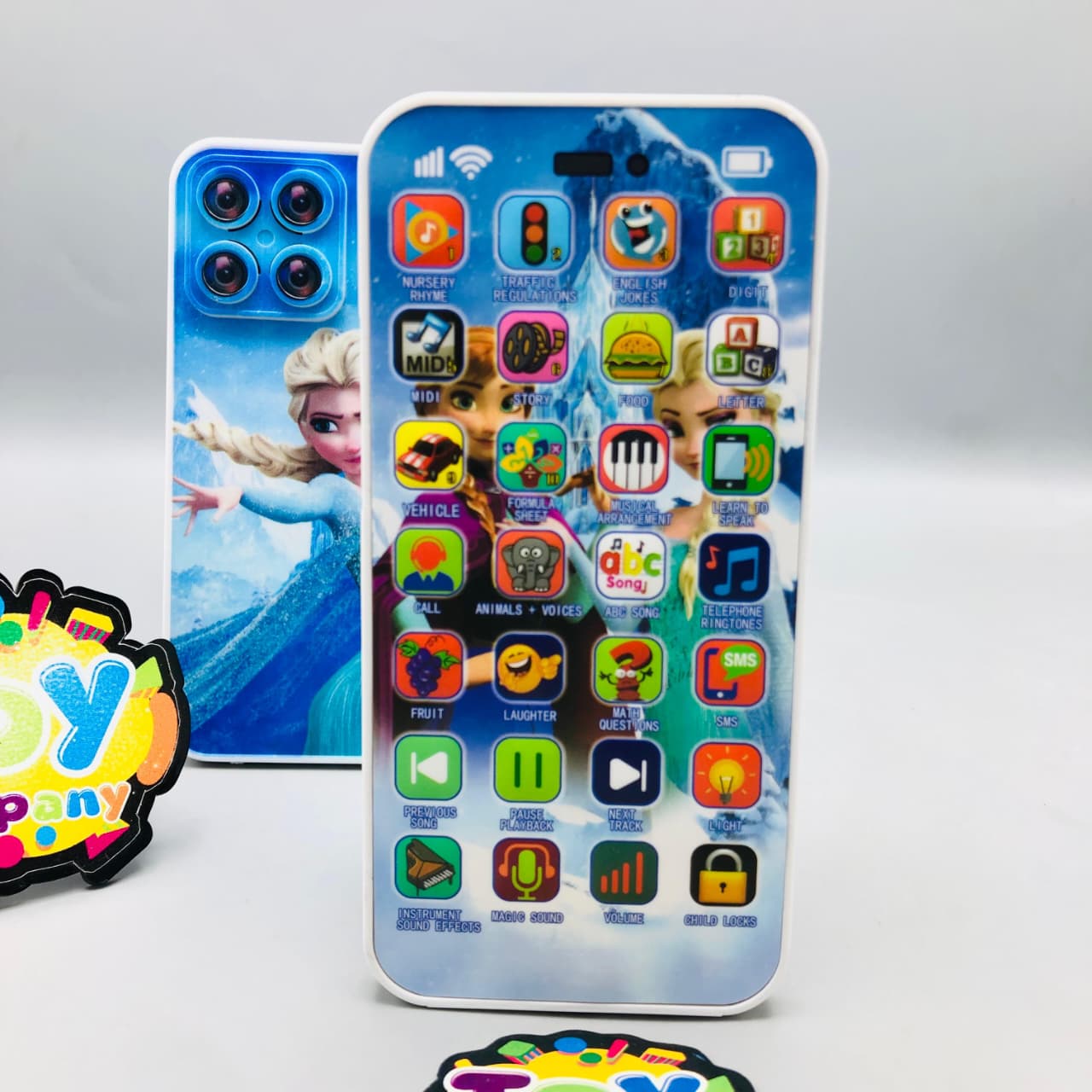 Kids Frozen Themed Musical Puzzle Mobile Phone