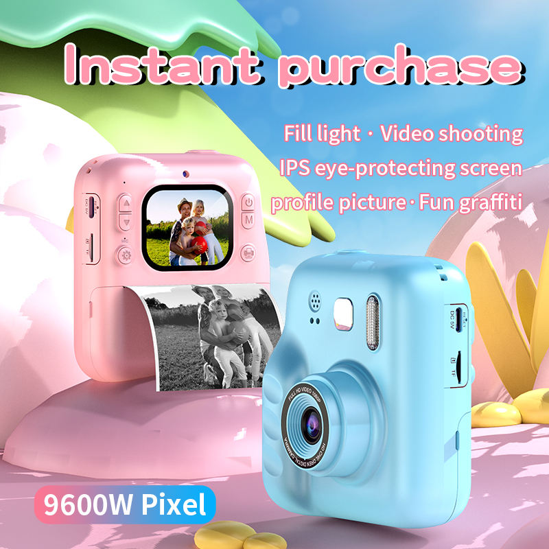 Kids HD Dren Instant Print Camera