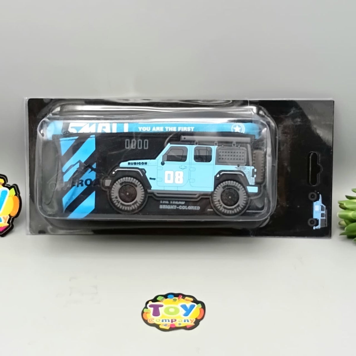 Kids Jeep Themed Pencil Pouch - Blue