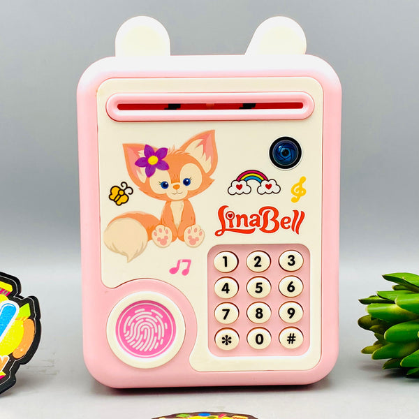 Kids Lina Bell Themed Fingerprint & Swipe Card Unlock ATM