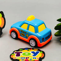 Kids Mini ABS Pullback Taxi - 1Pc