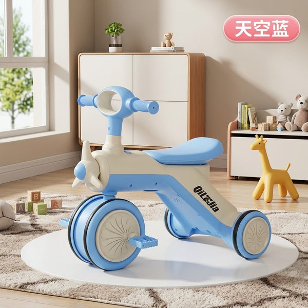 Kids Mini Aircraft Design Tricycle - Blue