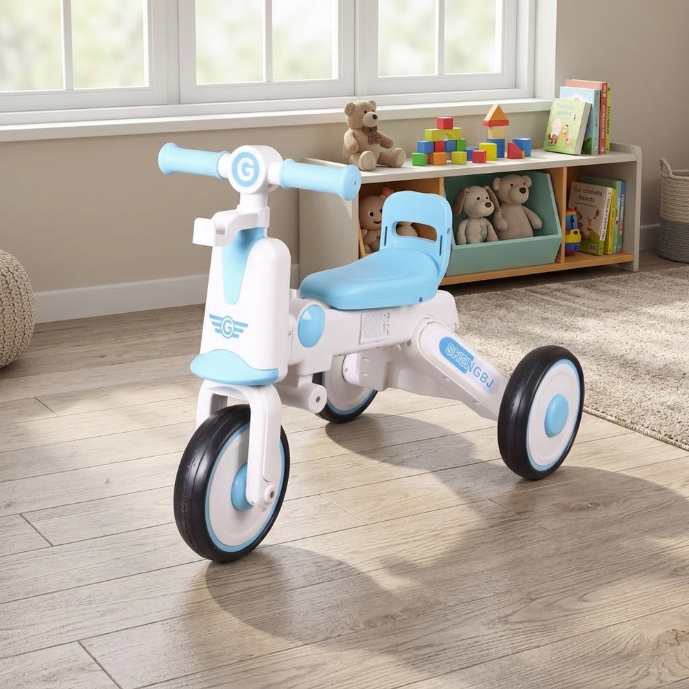 Kids Mini Retro Tricycle - Blue