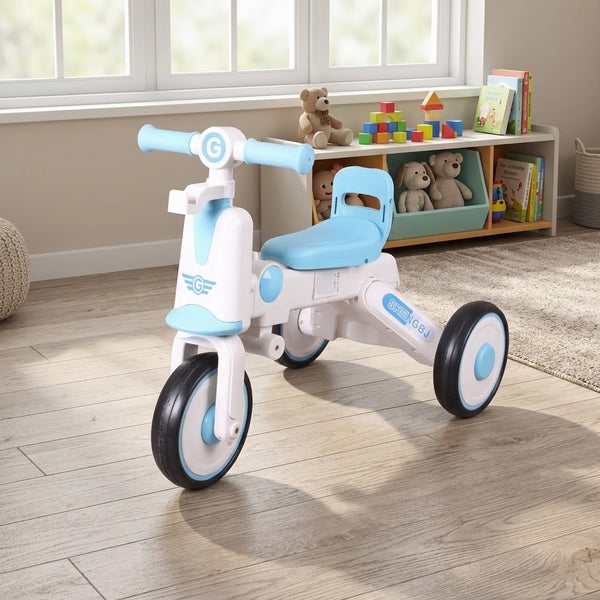 Kids Mini Retro Tricycle - Blue